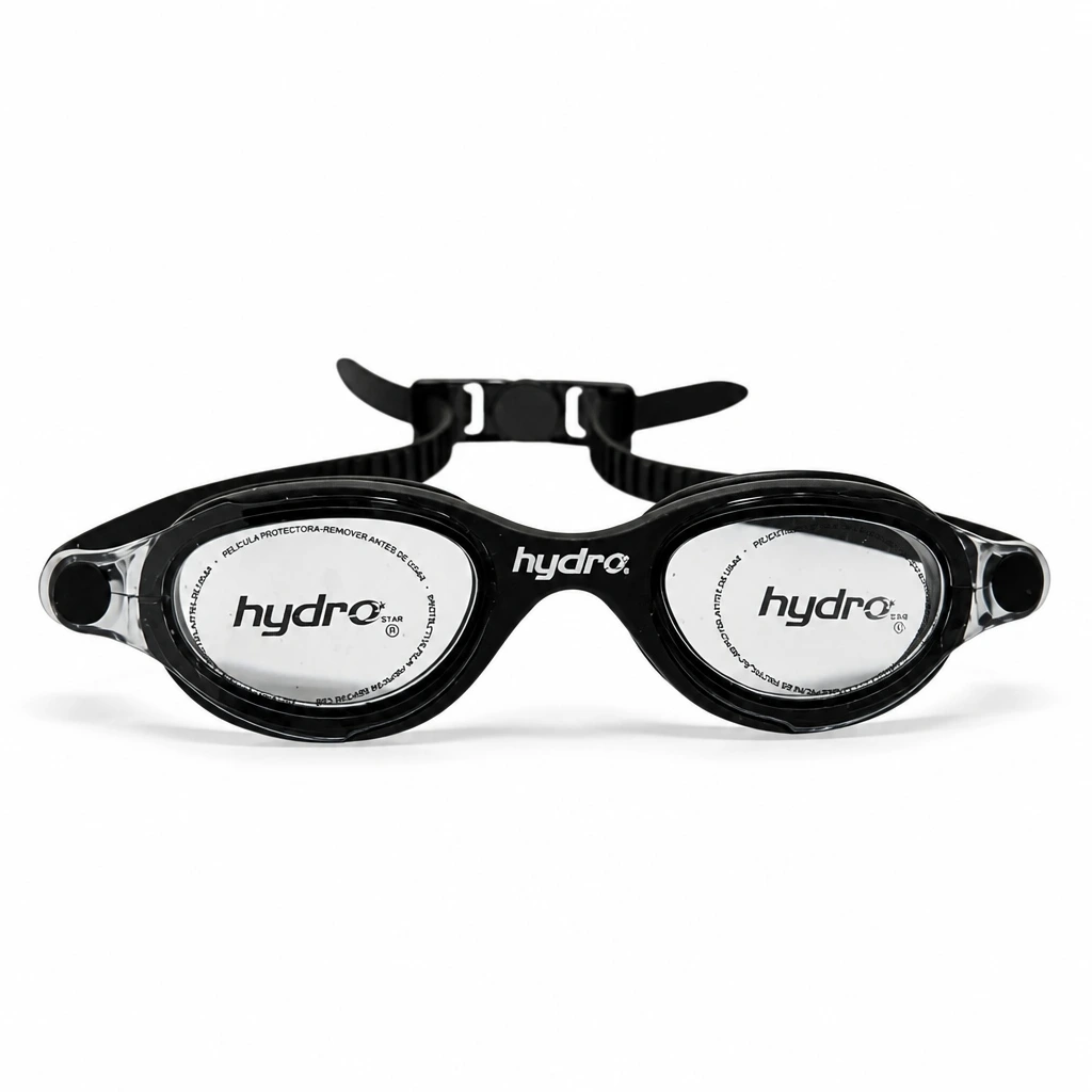 Lentes Natación Piscina Adulto Hydro Unibody 21 Negro
