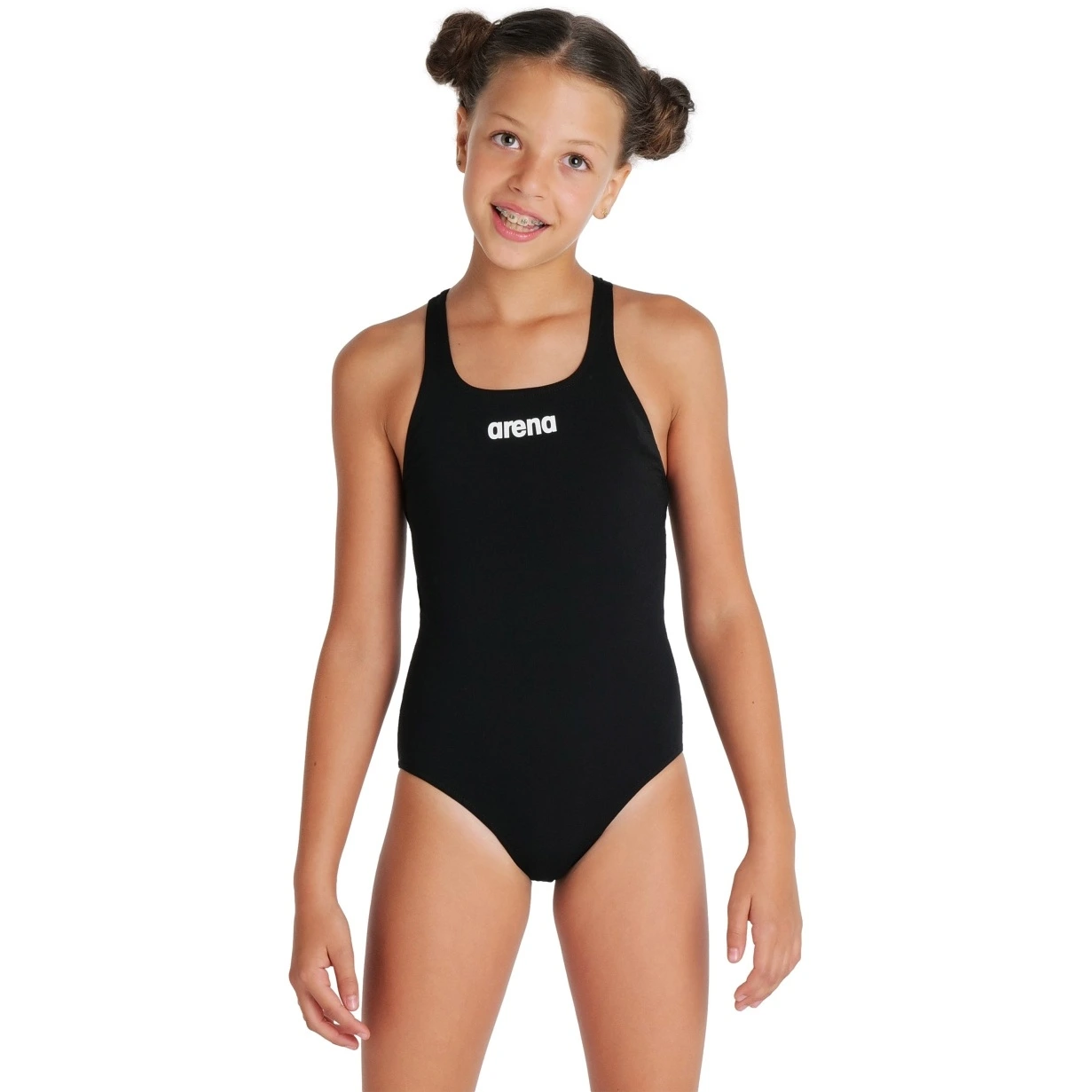 Malla de Natación Niña Arena Team Swimsuit Swim Pro Solid