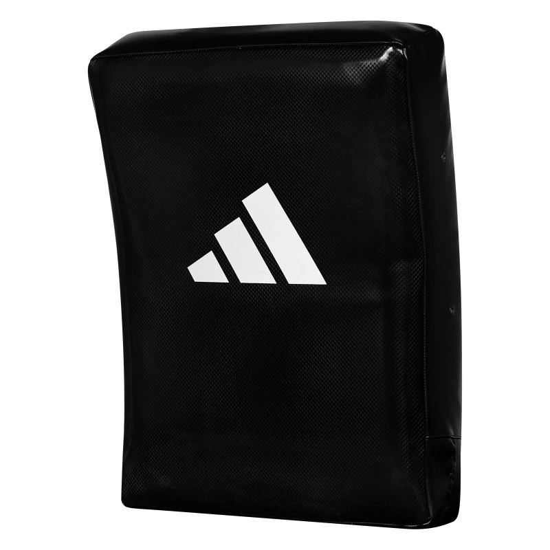 Escudo Curvo para Patadas Adidas Negro 65 x 45 x 14 cm para Entrenamiento de Patadas Kickboxing Muay Thai MMA