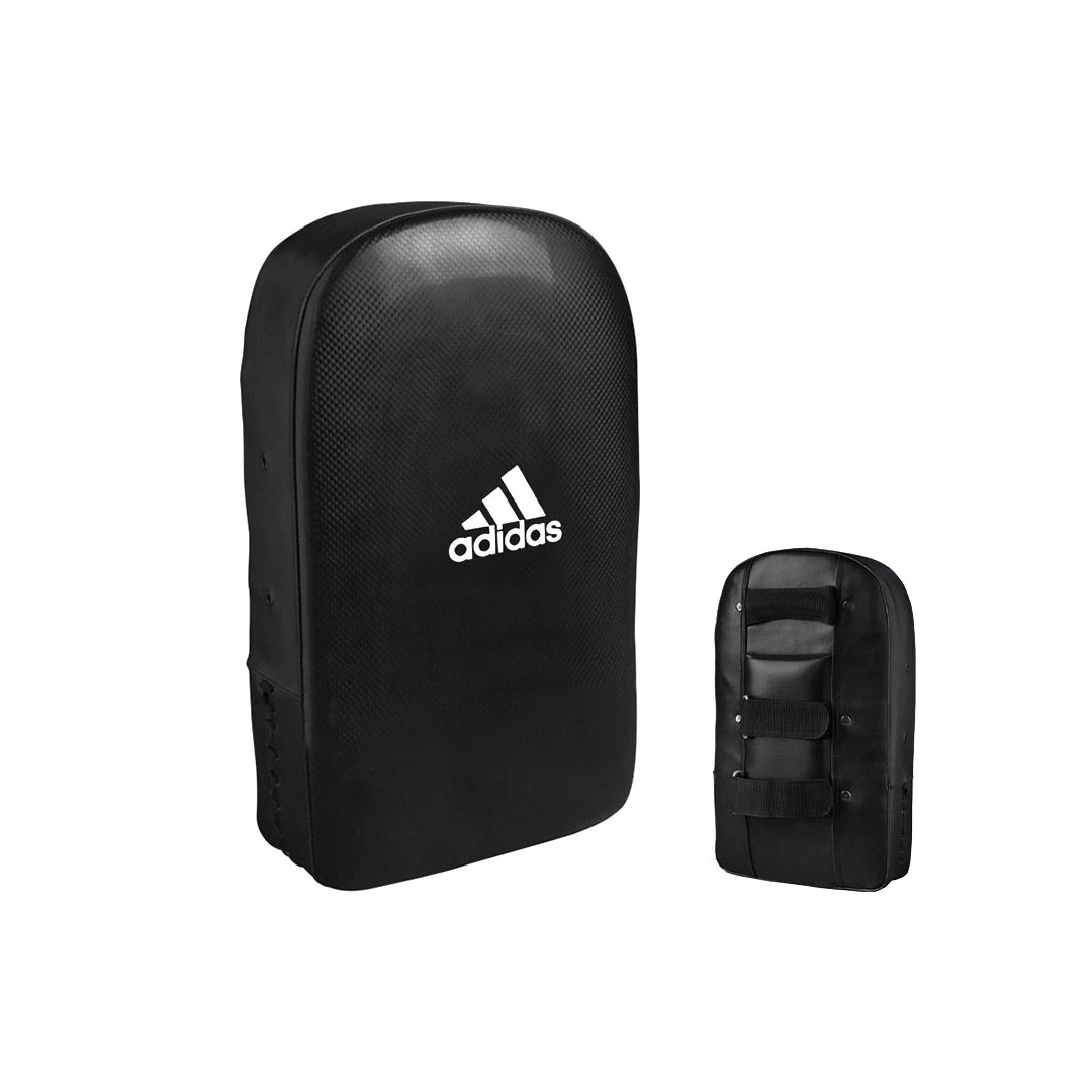 Escudo de Golpeo para Patadas Adidas Negro 50 x 30 x 12 cm para Entrenamiento de Patadas Kickboxing Muay Thai MMA