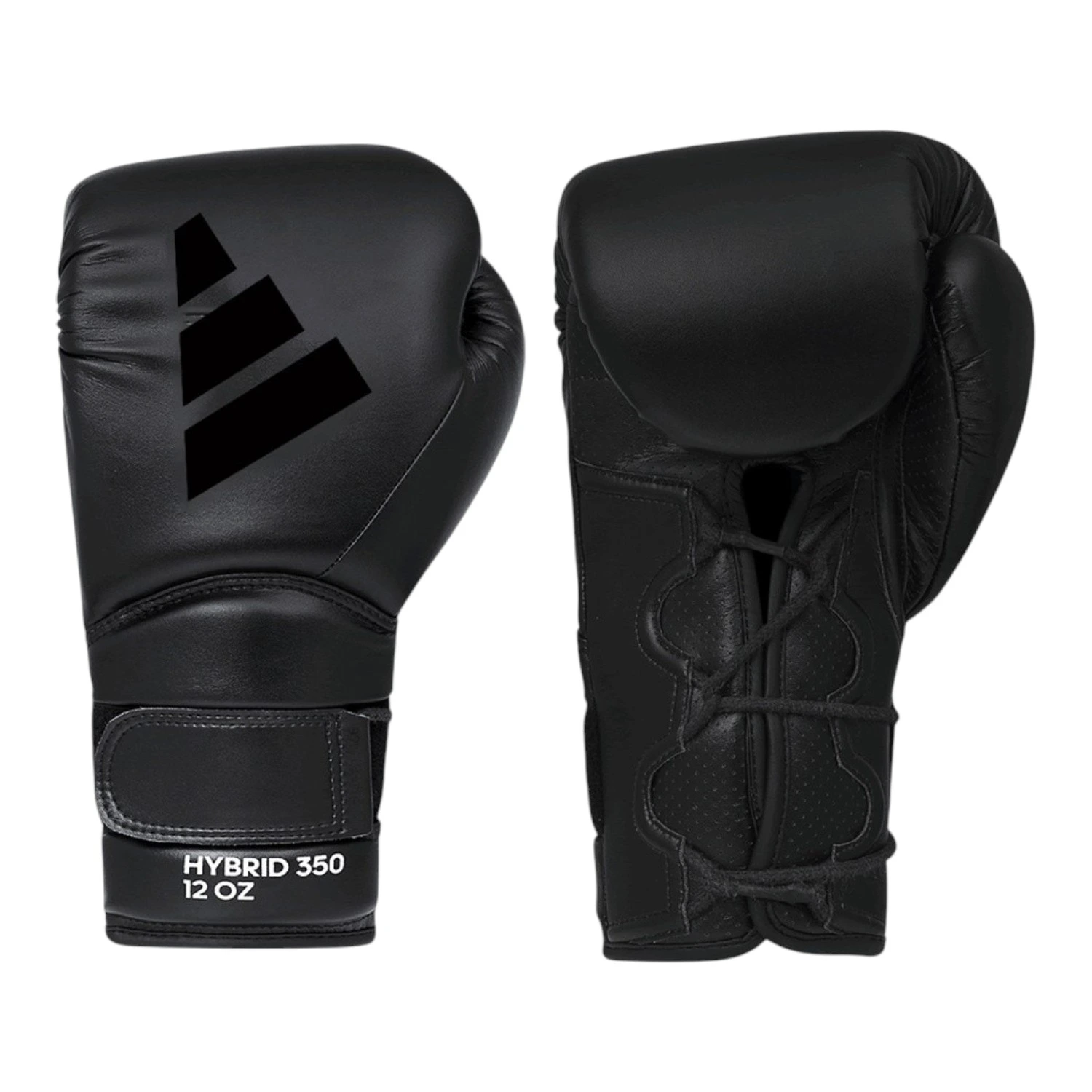 Guantes de Boxeo Adidas Hybrid 350 Elite Cuero Sintetico Espuma Duo Speed Lace para Entrenamiento y Sparring