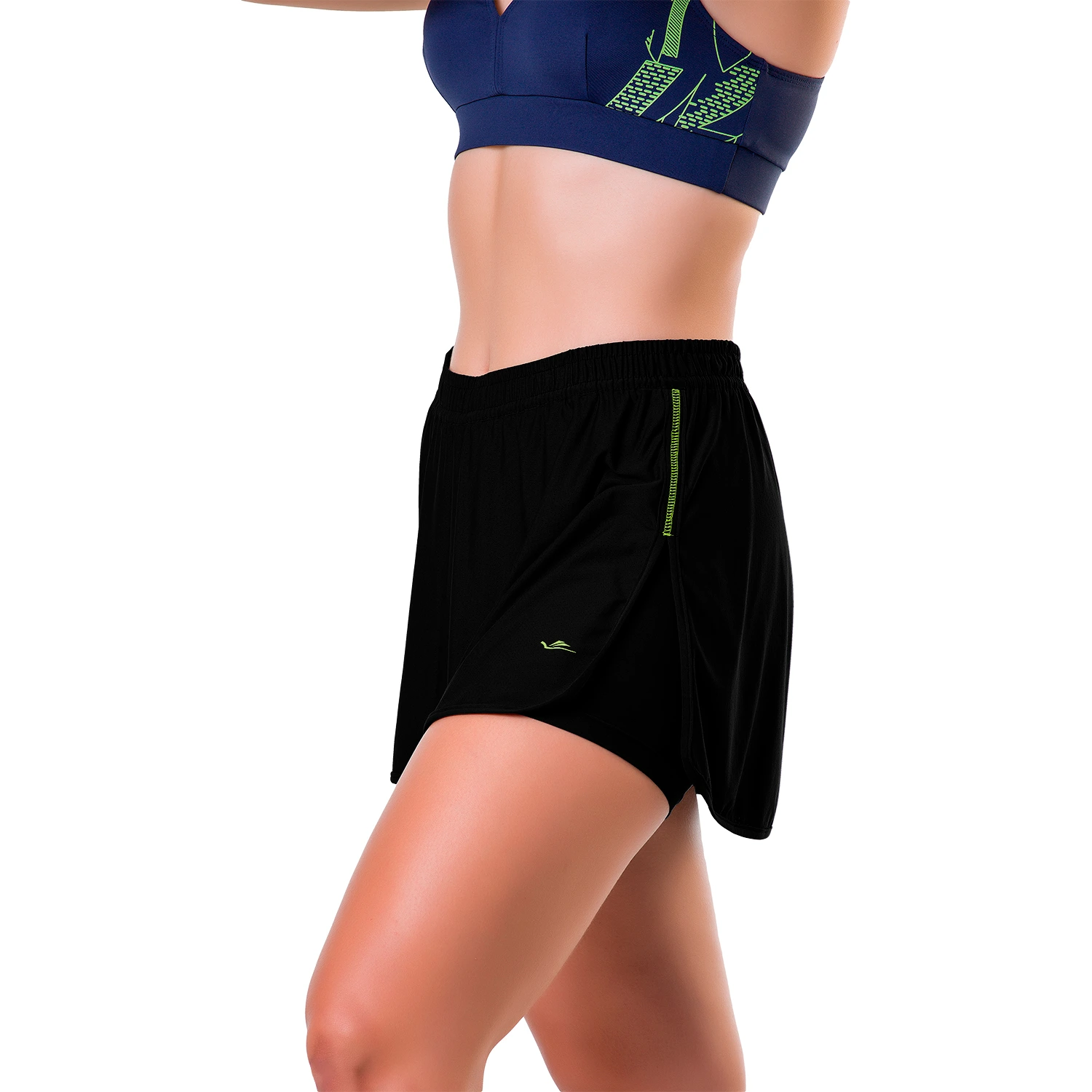 Short Pollera Deportivo Poliamida Dama Gimnasia Flex Aero ELITE