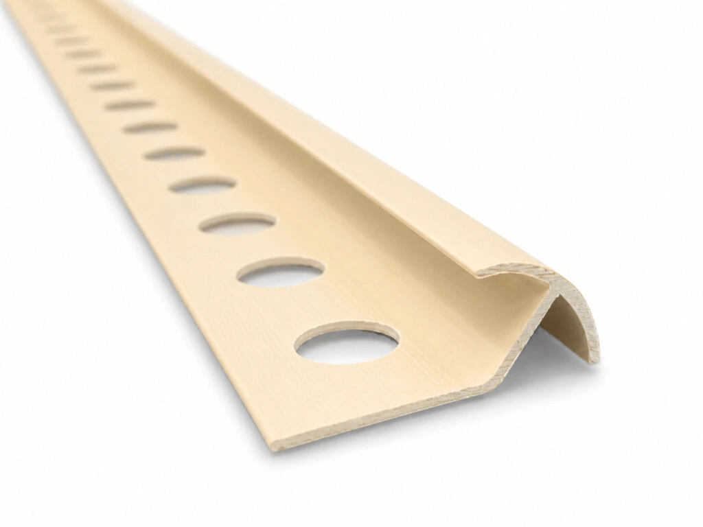 Perfil Guardacanto de PVC Reforzado 10mm Beige
