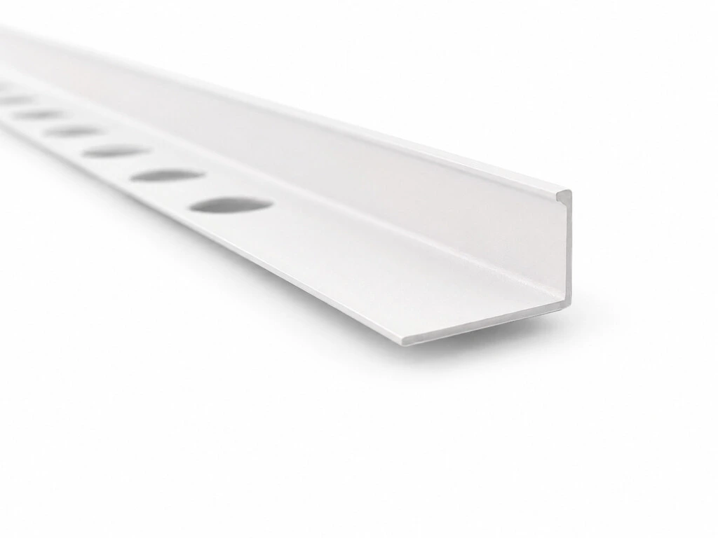 Varilla en L Blanco Mate 11mm x 2.5mts